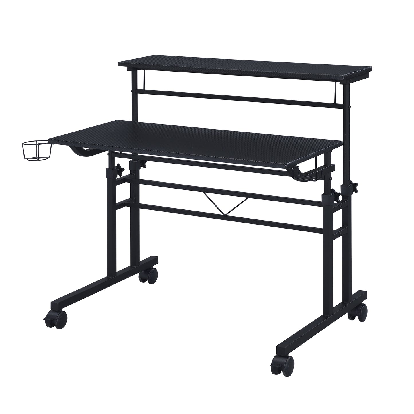 Rolling Writing Desk, Black