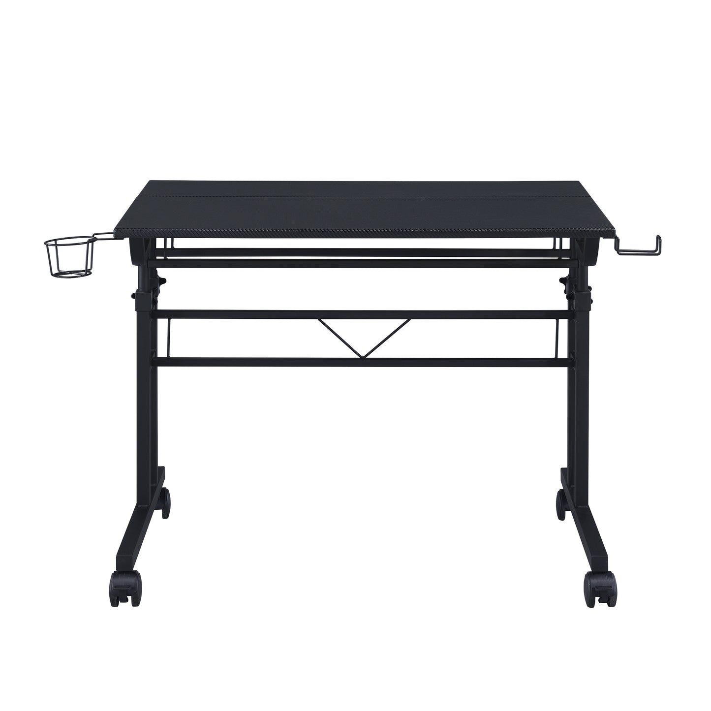Rolling Writing Desk, Black