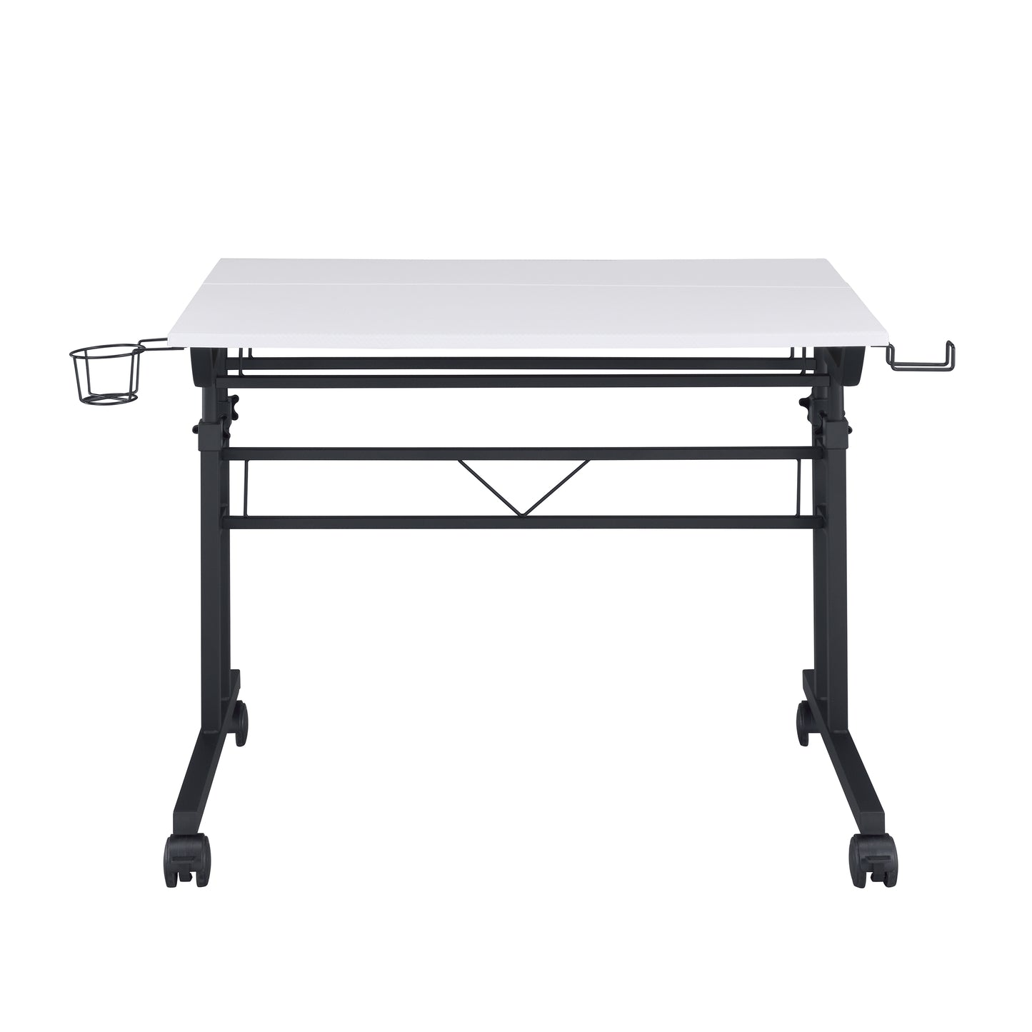 Rolling Writing Desk, White