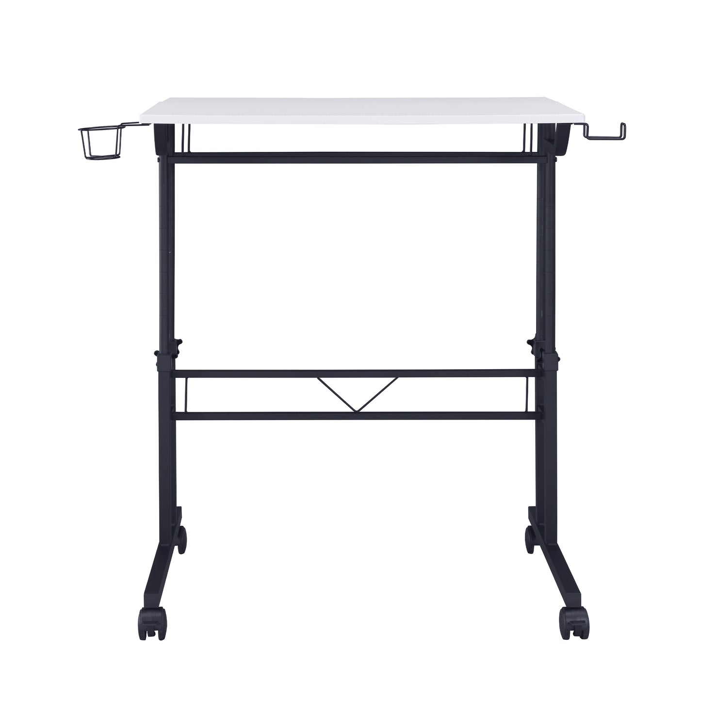 Rolling Writing Desk, White