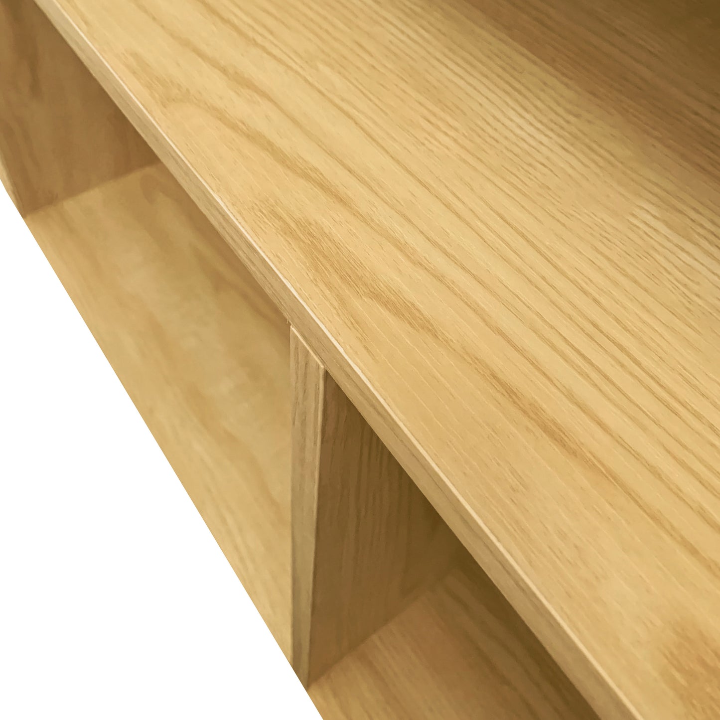 L-Shape Corner Desk, Oak