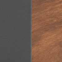 Reversible L-Shape Desk, Walnut