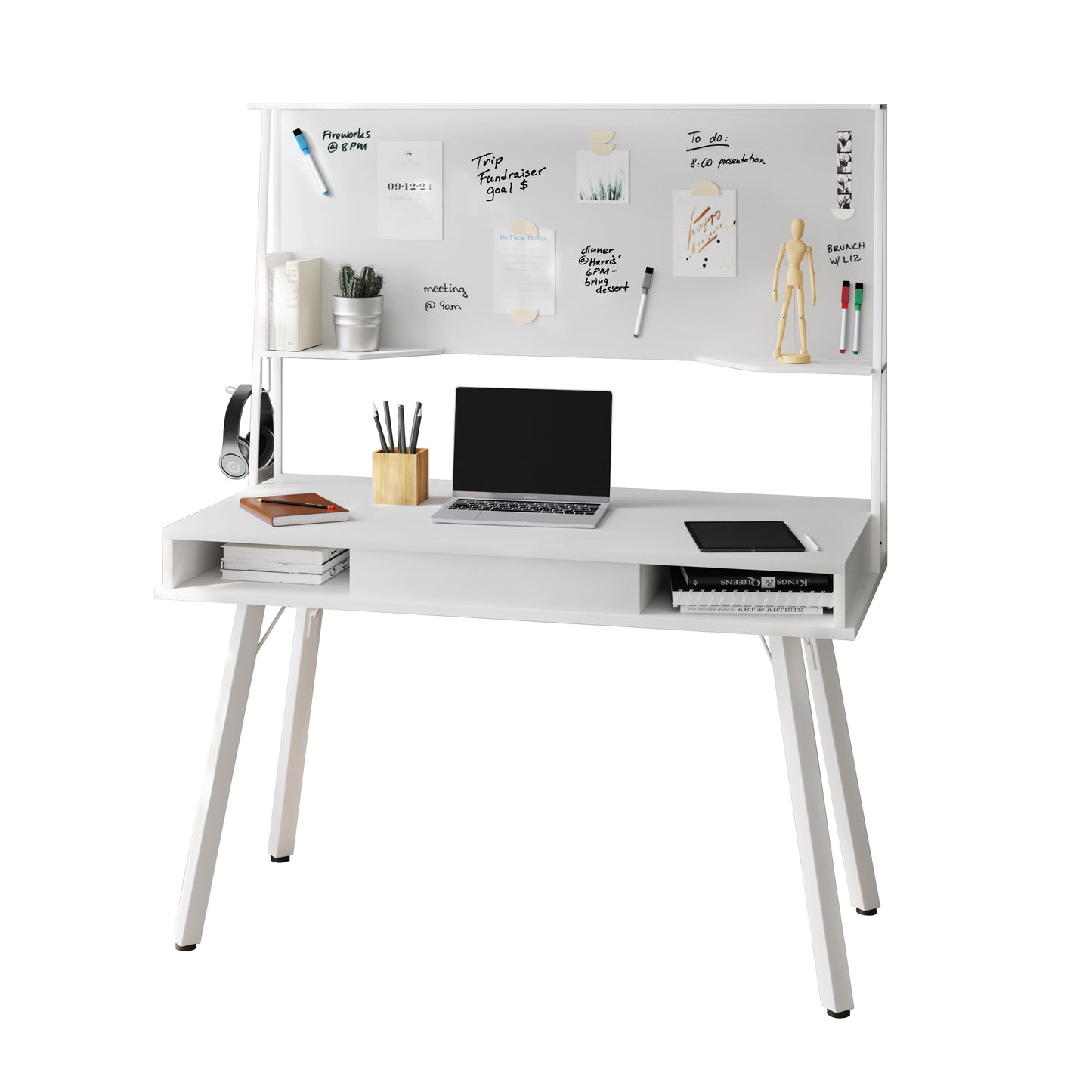 The Magnetic White Board Desk