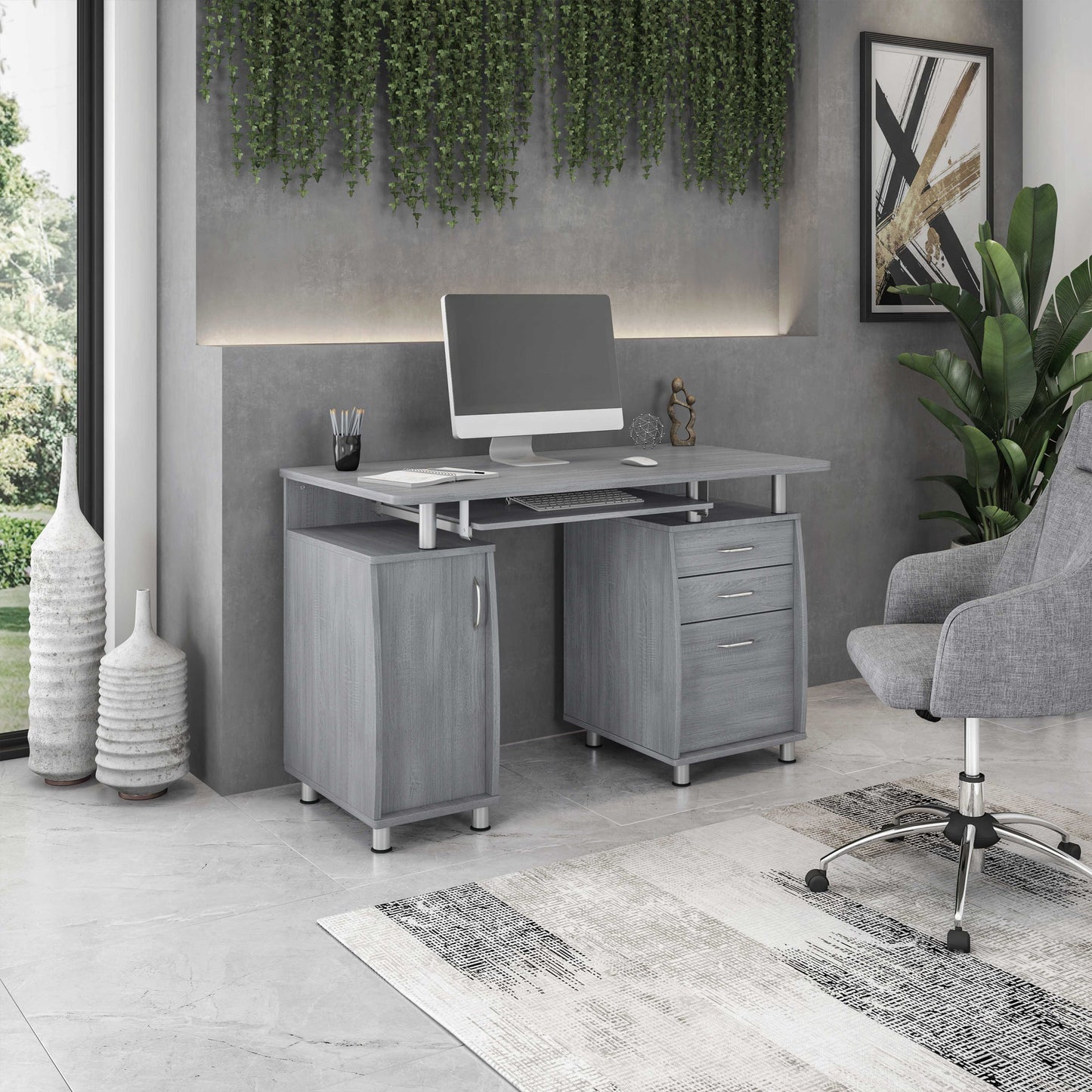 The Complete Desk, Gray