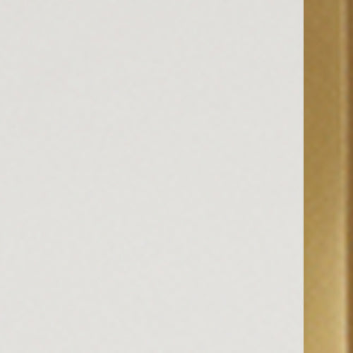 L-Shape Home Office Two-Tone Desk with Storage, Gold