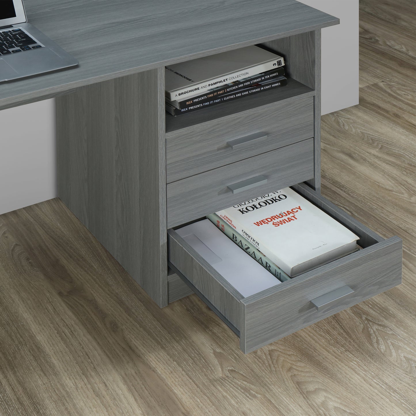 The Classic Gray Desk