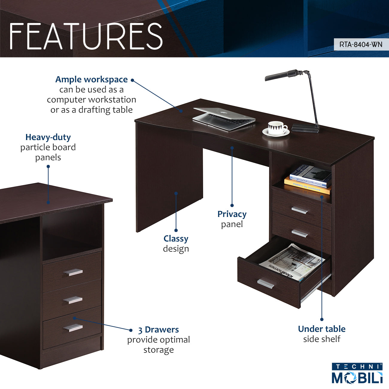 The Classic Brown Desk