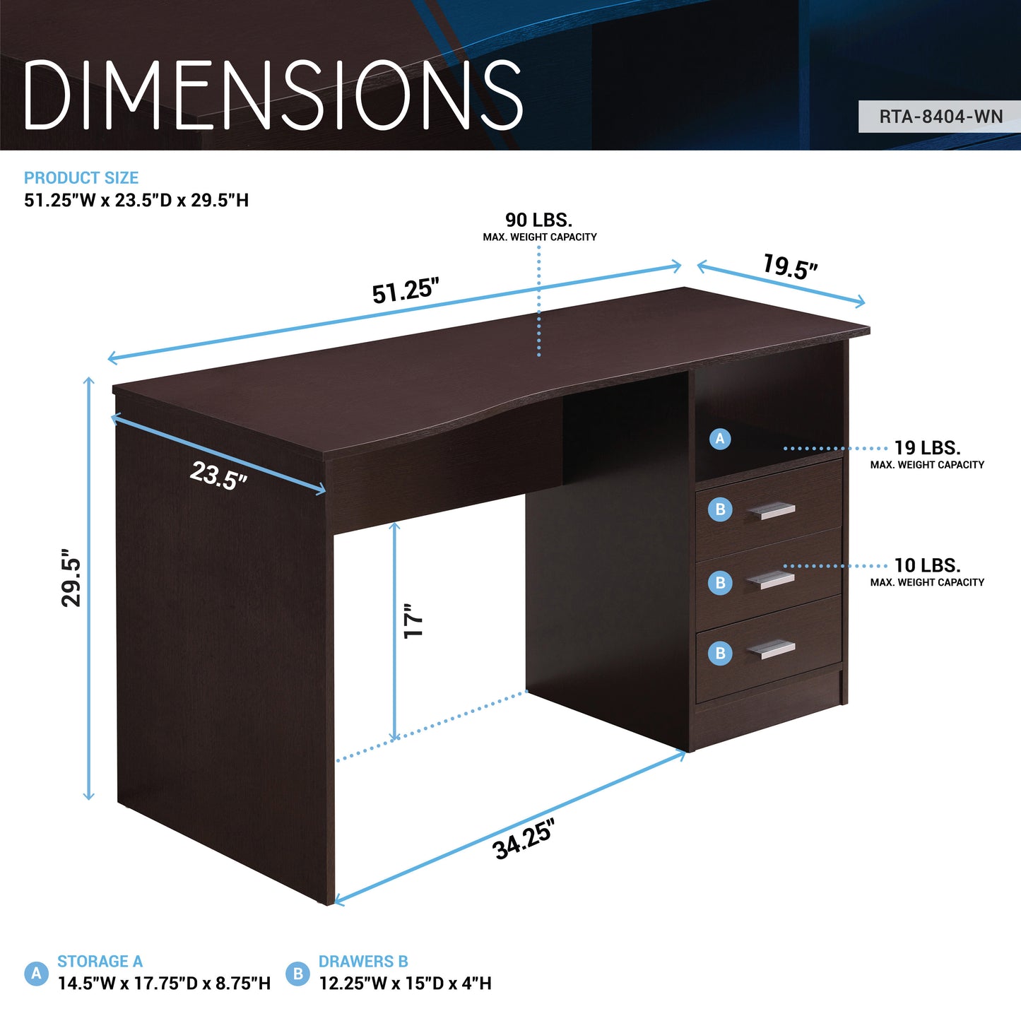 The Classic Brown Desk