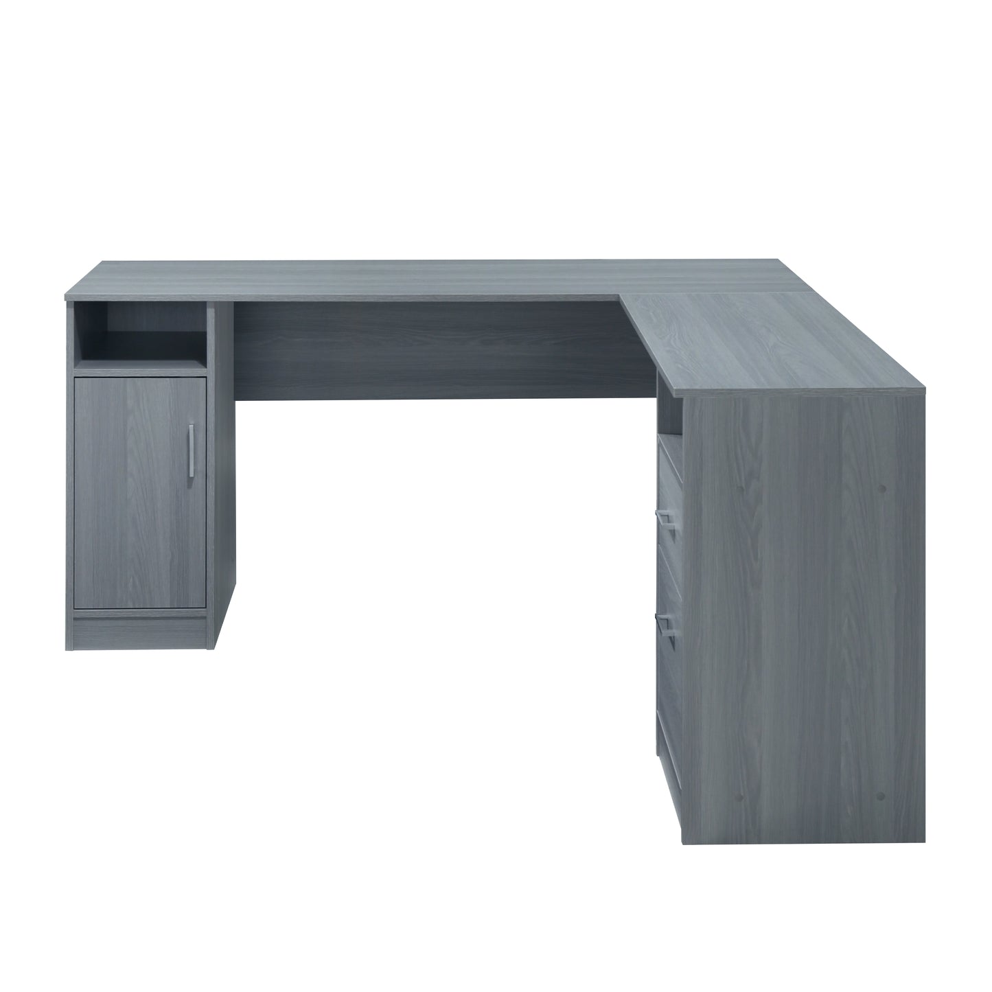 Large Gray Workstation