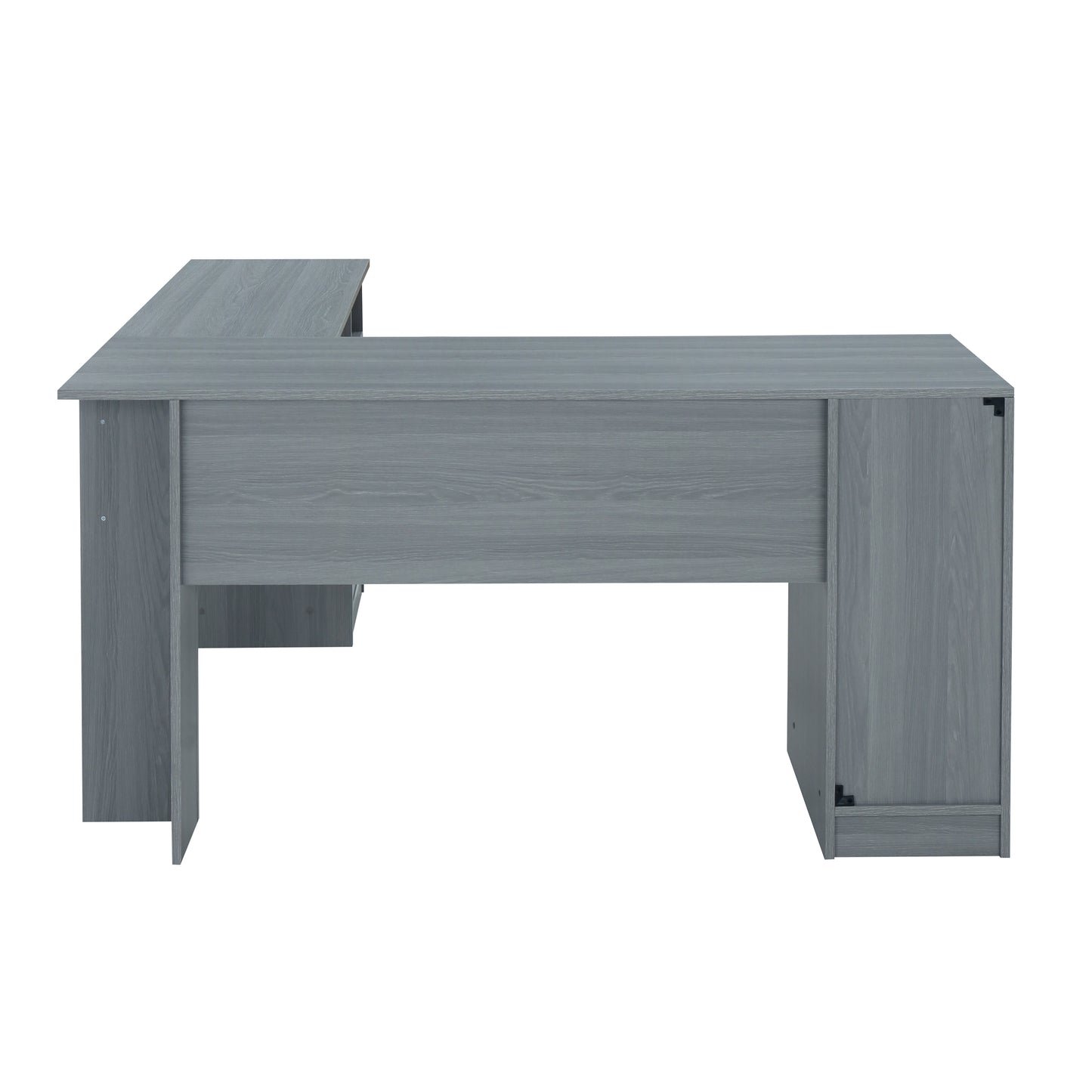 Large Gray Workstation
