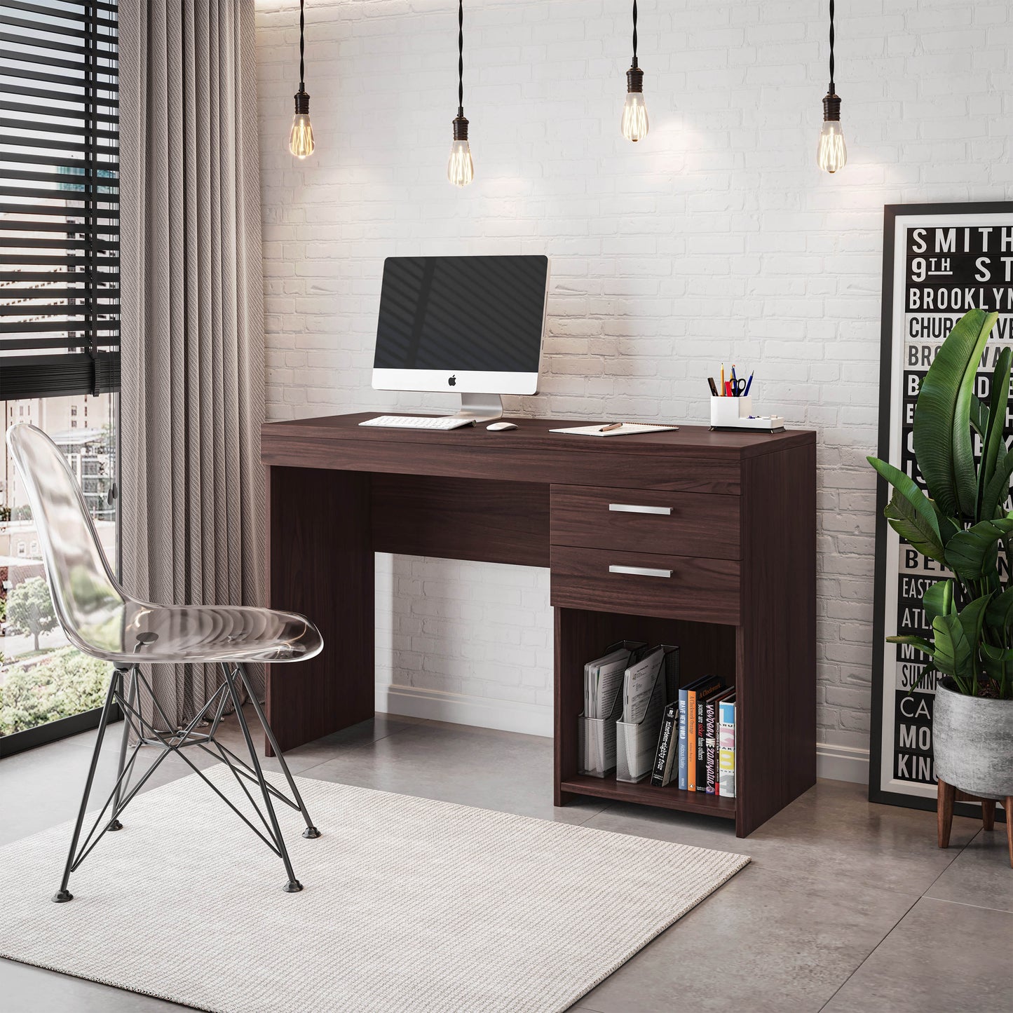 Brown Office Desk