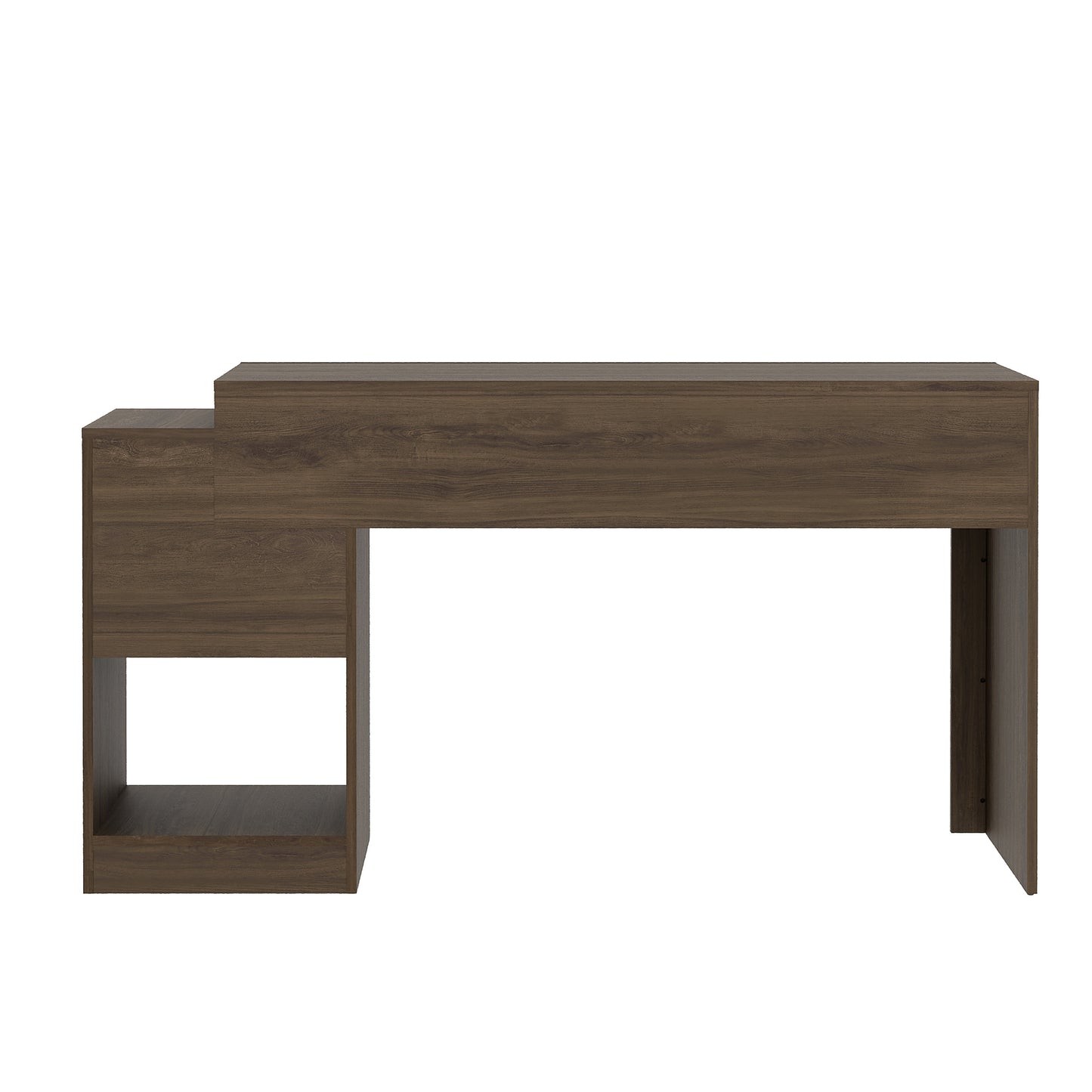 Walnut Expandable Office Desk