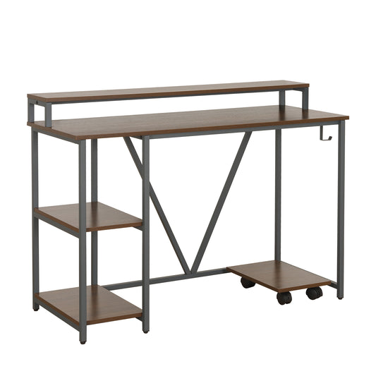 Walnut Computer Desk
