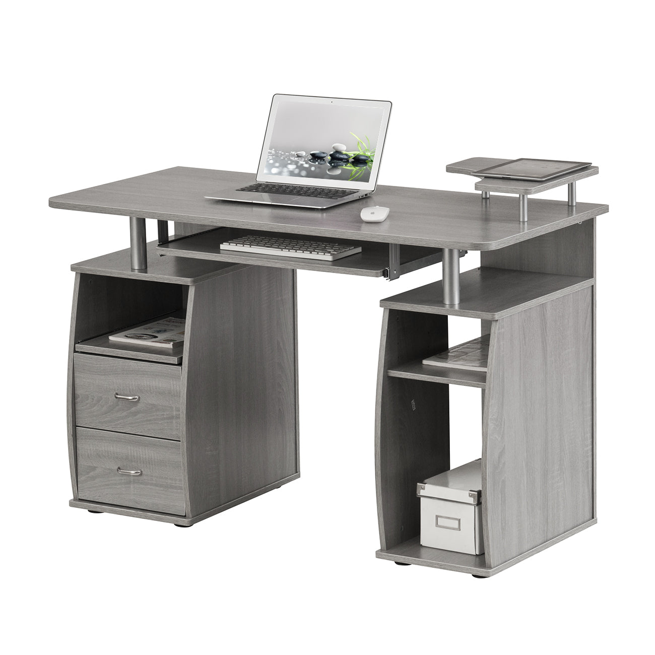 Gray Workstation Desk