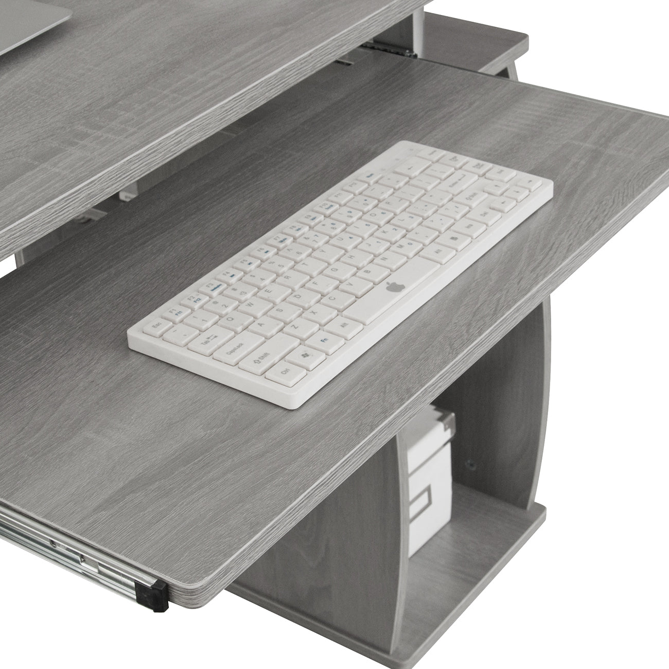 Gray Workstation Desk