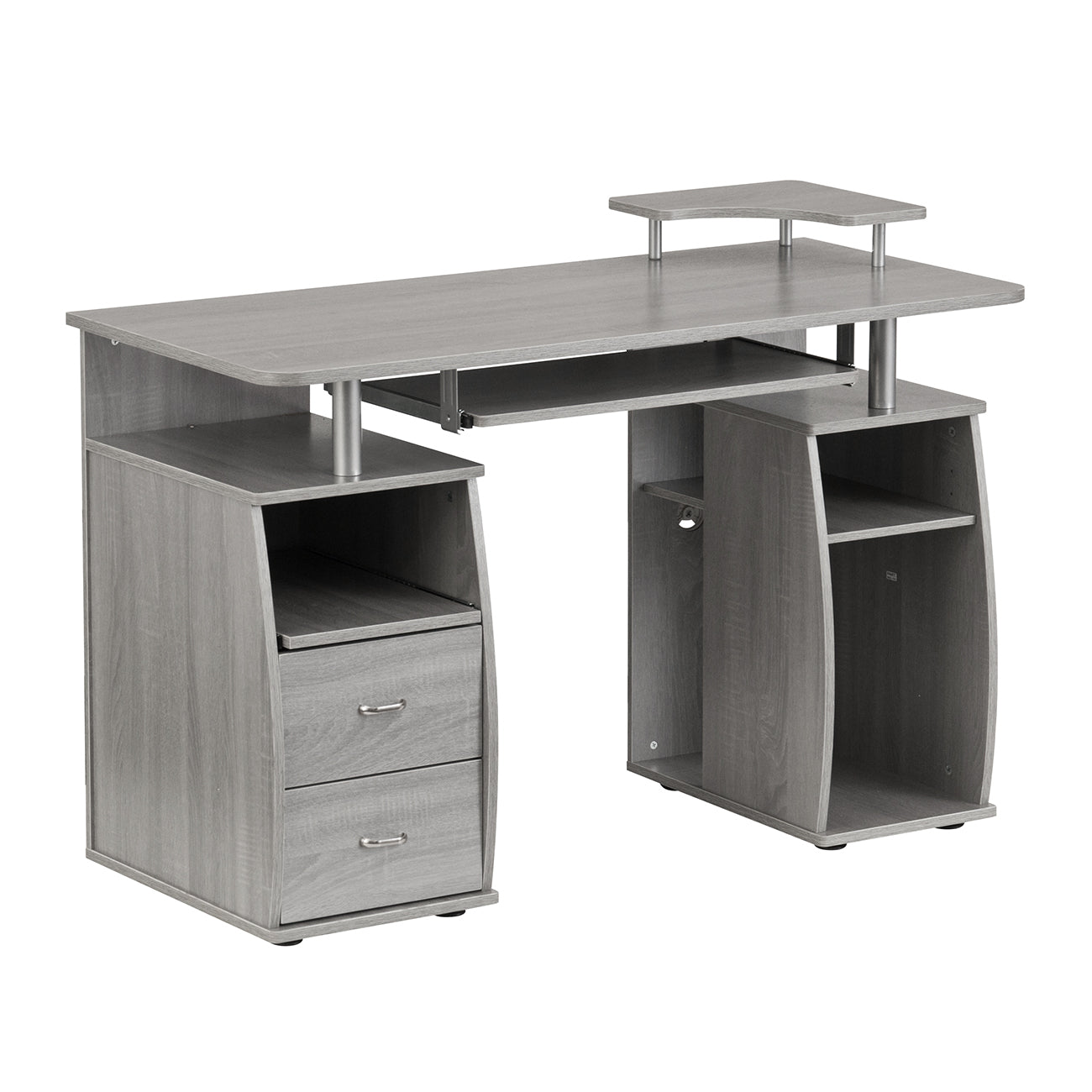 Gray Workstation Desk