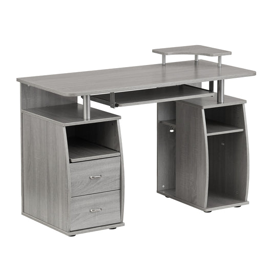 Gray Workstation Desk