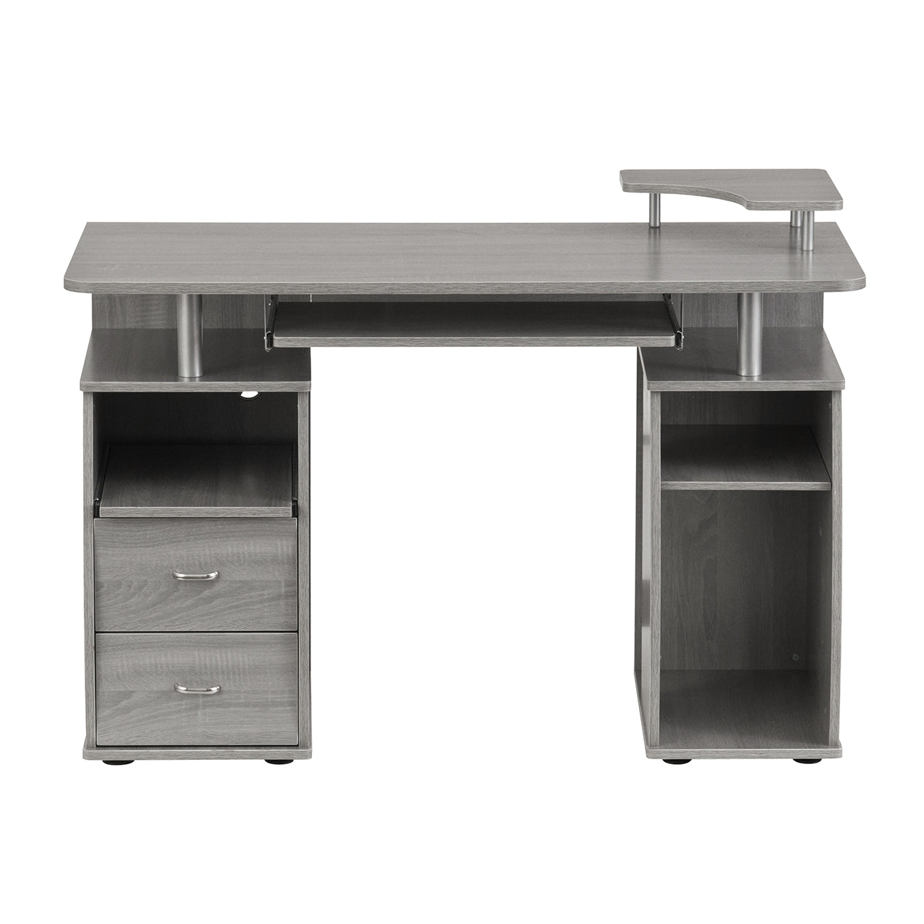 Gray Workstation Desk