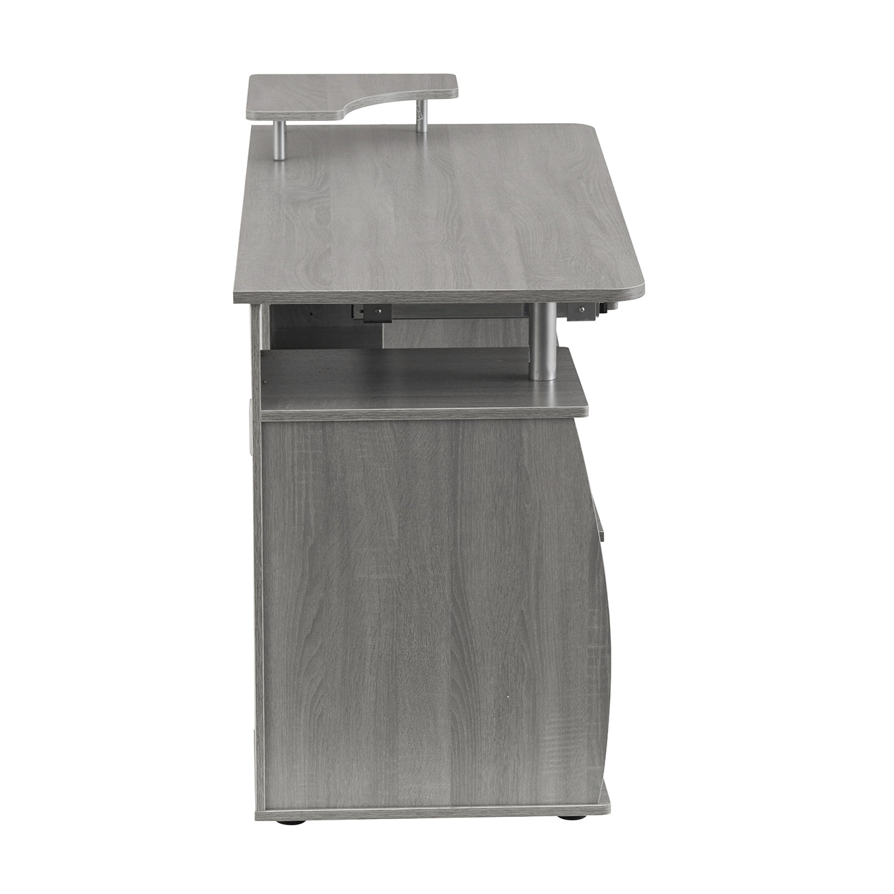 Gray Workstation Desk