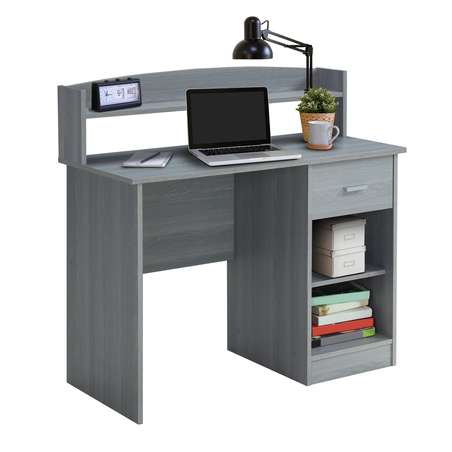 Gray Work Desk