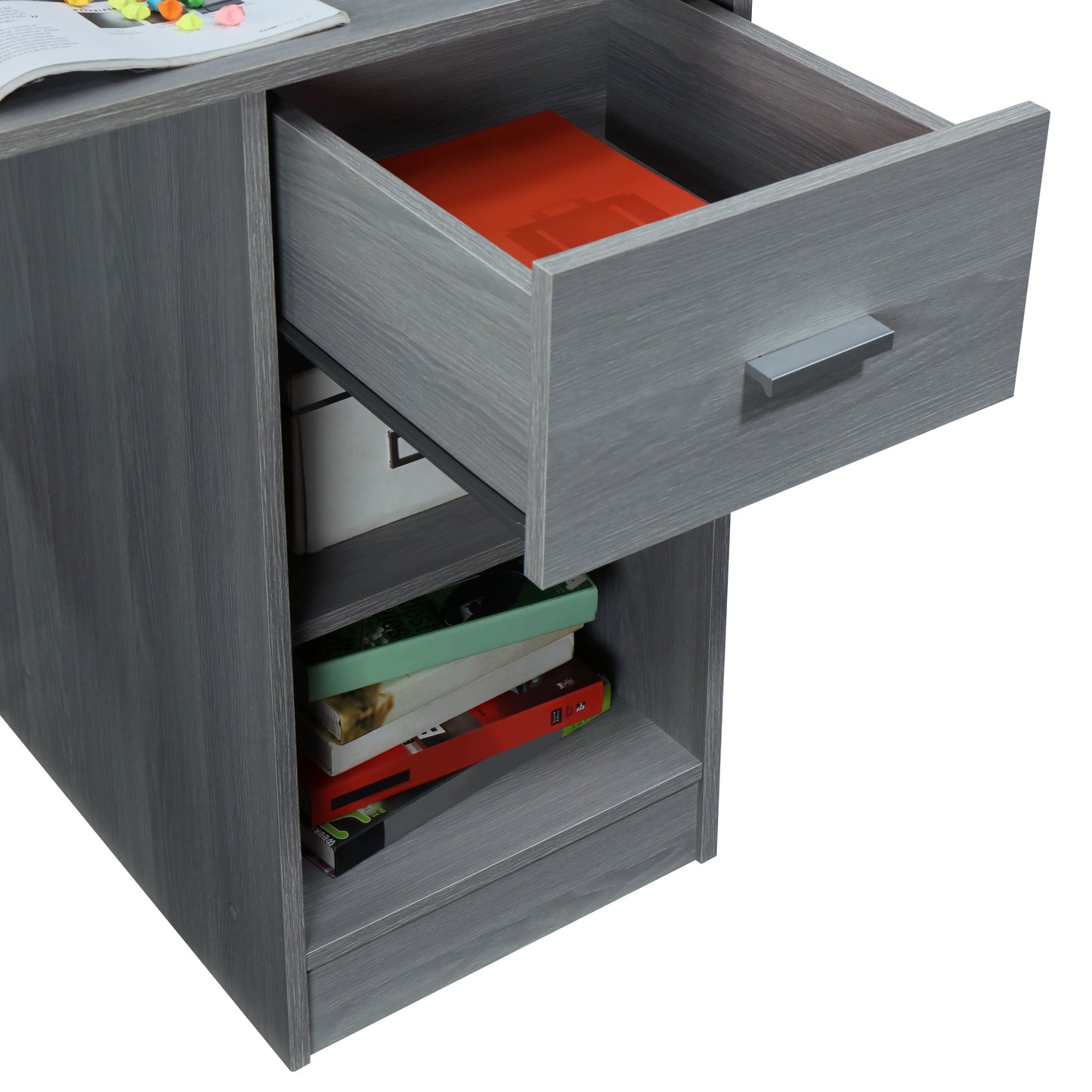 Gray Work Desk