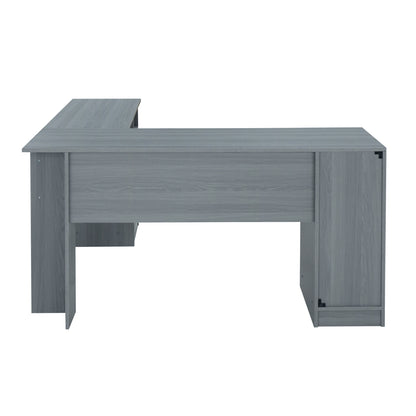 Large Gray Workstation