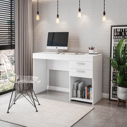 White Office Desk