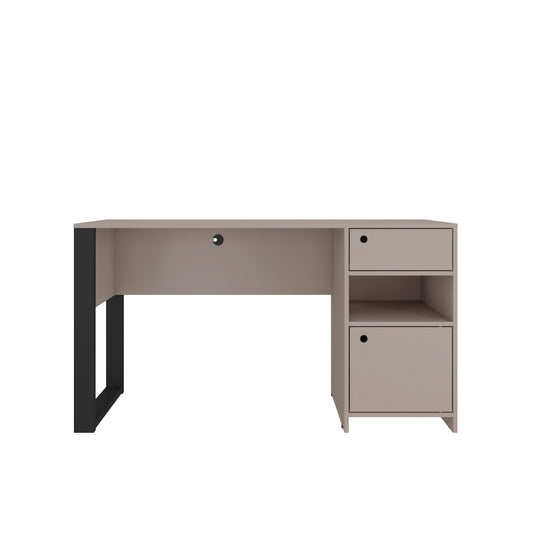 Gray Industrial Writing Desk