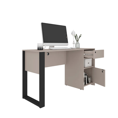Gray Industrial Writing Desk