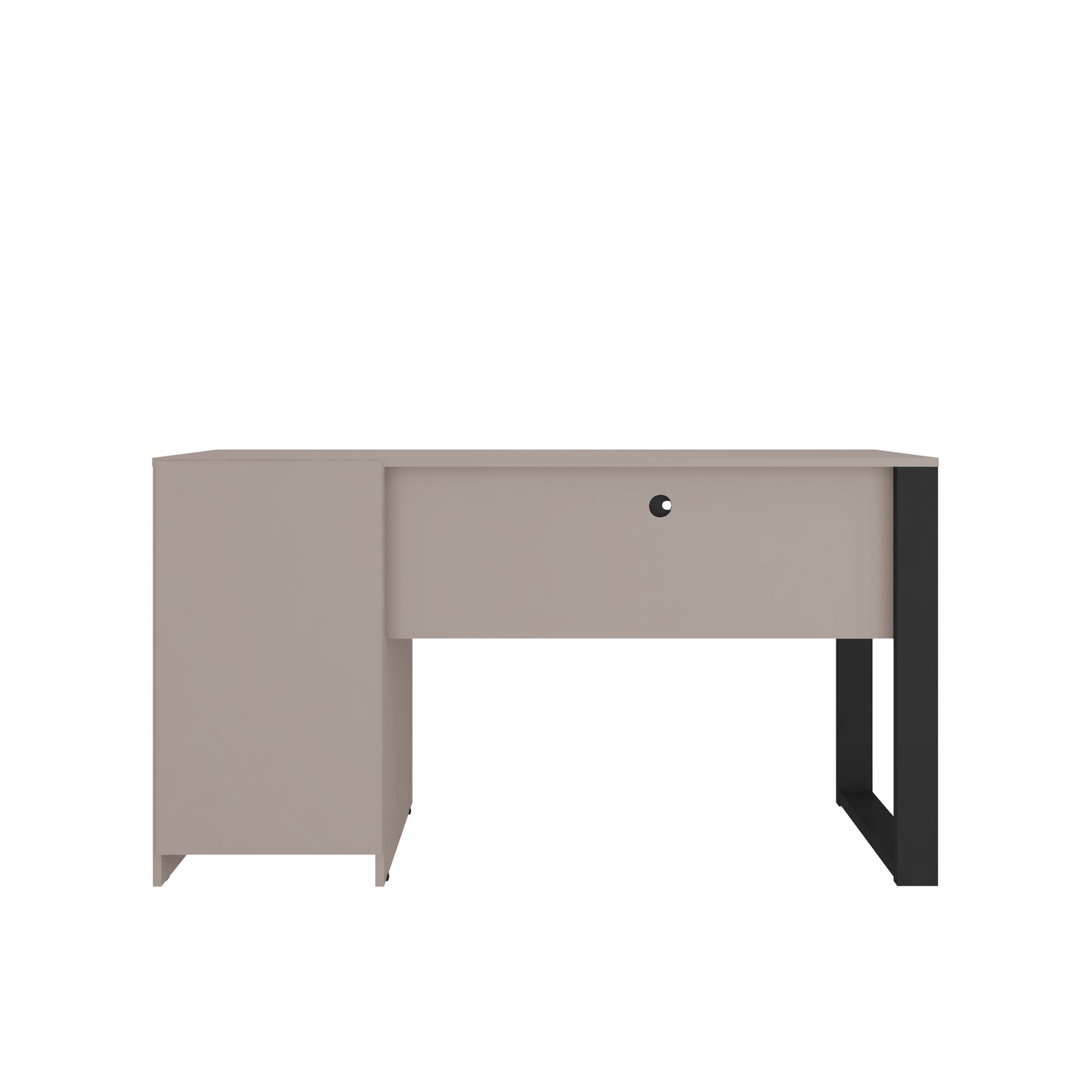 Gray Industrial Writing Desk