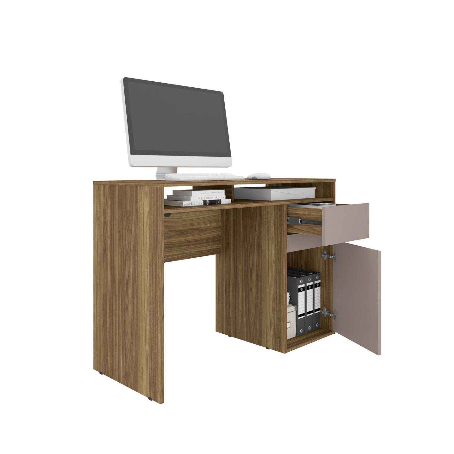 Walnut Workstation Office Edition