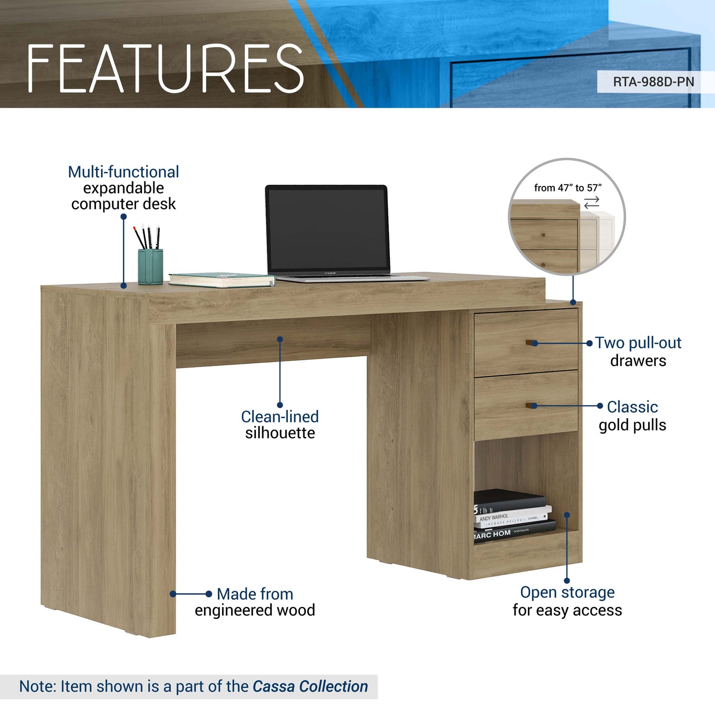 Expandable Office Desk