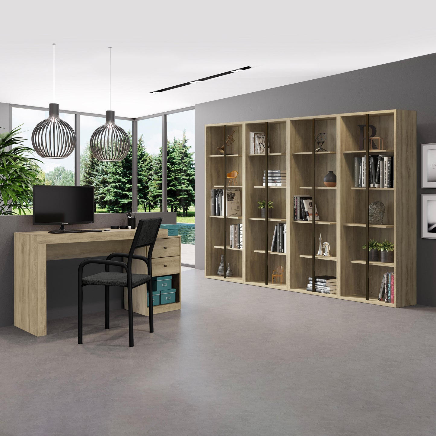 Expandable Office Desk
