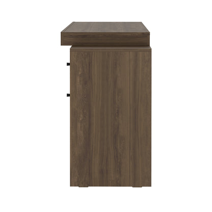 Walnut Expandable Office Desk