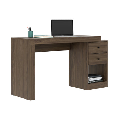 Walnut Expandable Office Desk