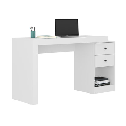 White Expandable Office Desk