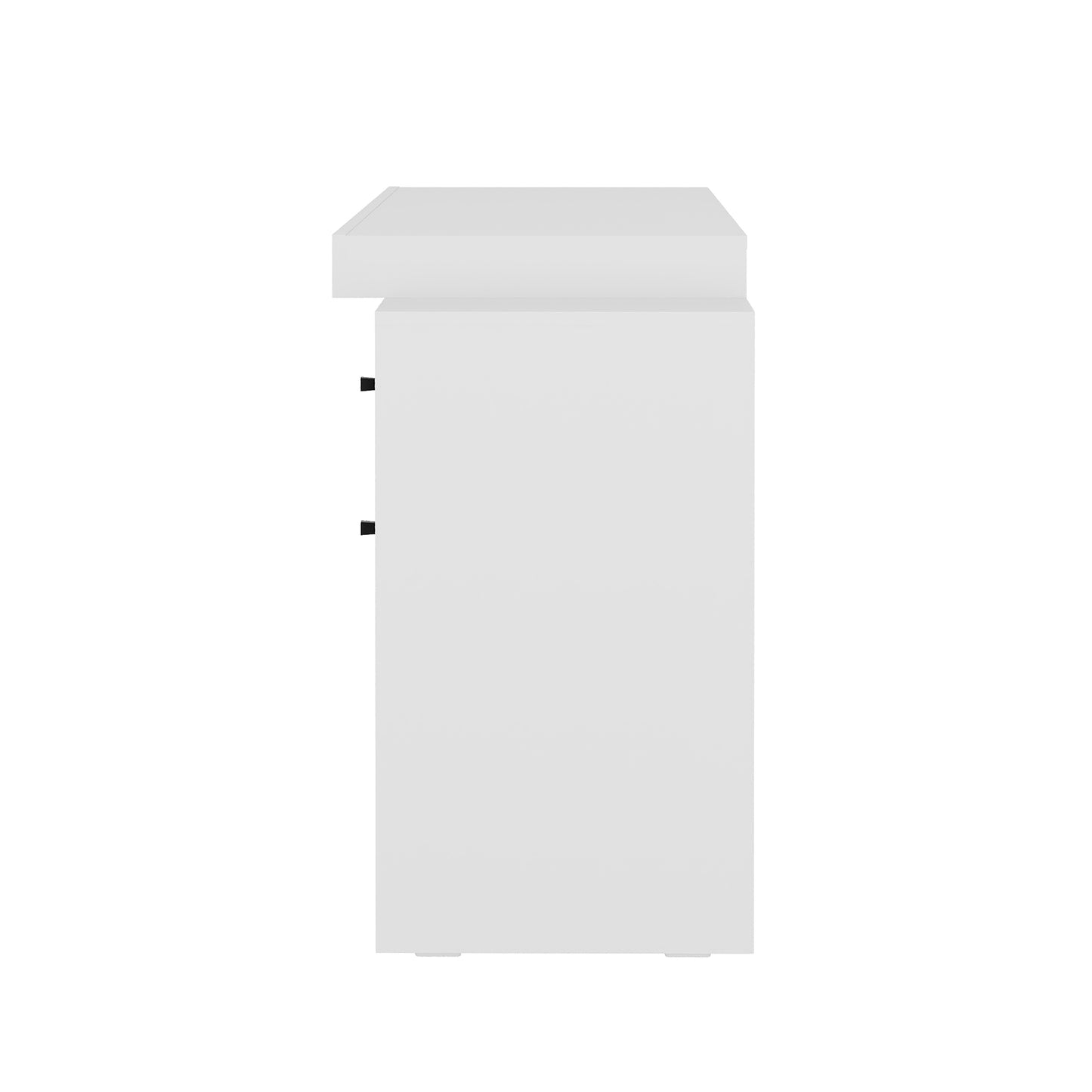 White Expandable Office Desk