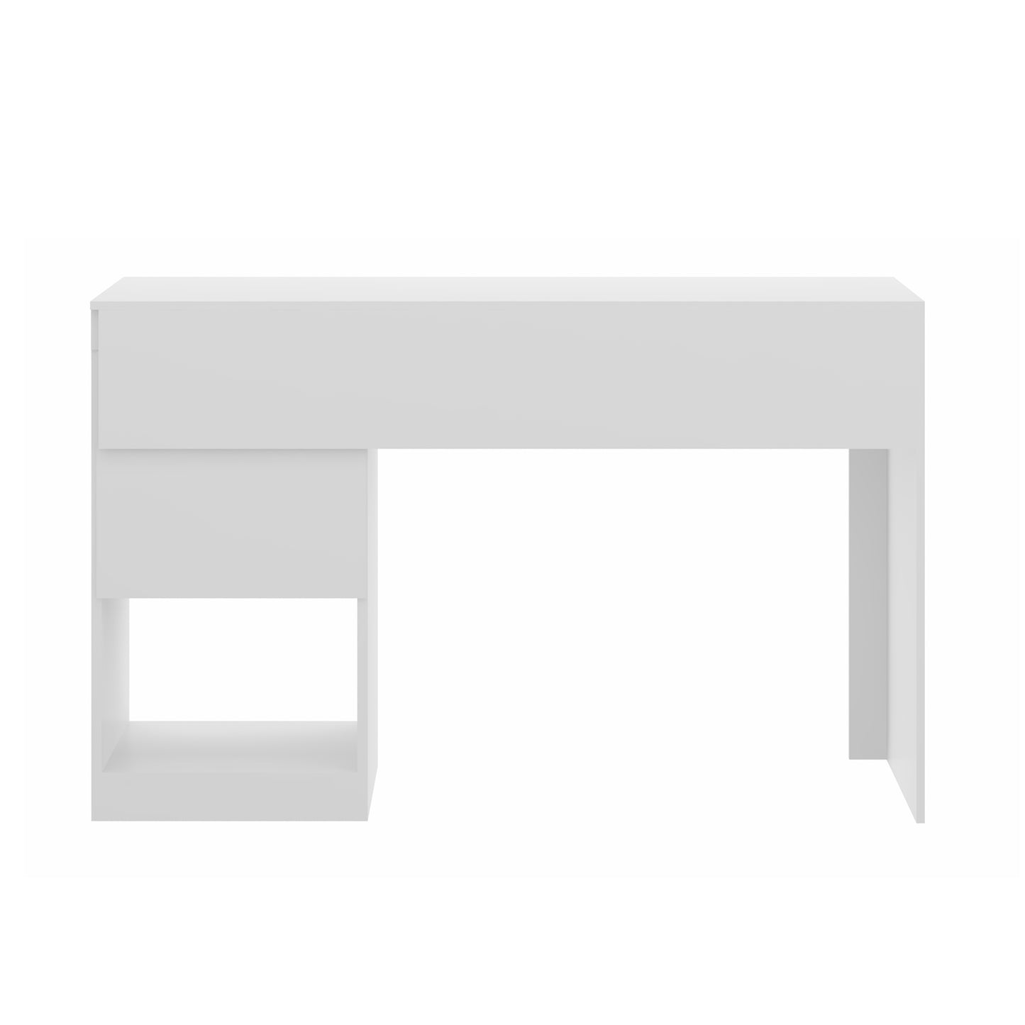 White Expandable Office Desk